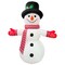 GOOSH 8FT Animated Waving Snowman Inflatable with LED Lights for Outdoor Christmas Décor